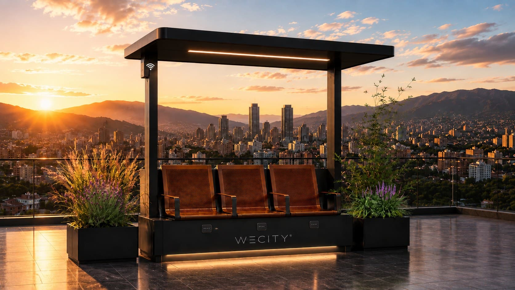 Banca Viva WΞCITY® — Banca Solar Inteligente Modular