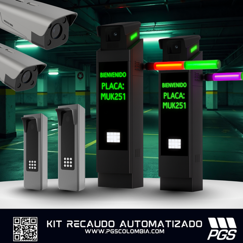 KIT DE RECAUDO Y CONTROL DE ACCESO VEHICULAR AUTOMATIZADO